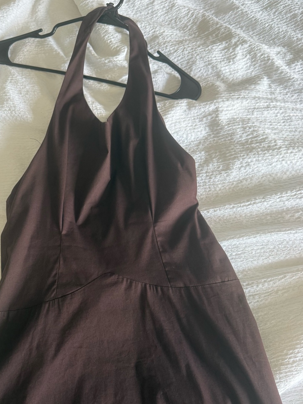 Peppermayo Women's Maxi Dress in Dark Brown - Picture 1 of 8